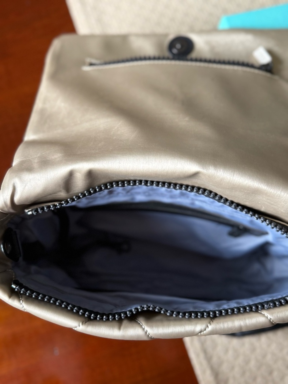 IHKWIP x Shawn Killinger knotted shoulder bag  Champagne - Picture 6 of 9